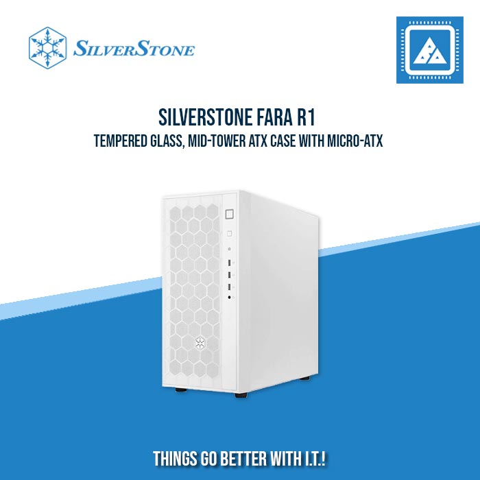 SILVERSTONE FARA R1 | TEMPERED GLASS/MID TOWER ATX CHASIS SILVERSTONE FARA R1 | TEMPERED GLASS/MID TOWER ATX CHASIS